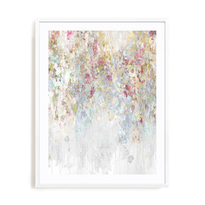 Cascade Magenta and Aqua Wall Art