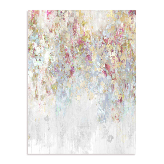 Cascade Magenta and Aqua Wall Art