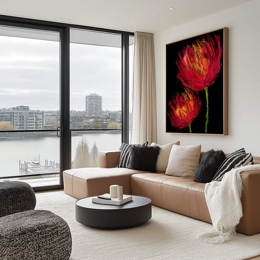 Red Tulips II Wall Art