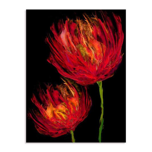 Red Tulips II Wall Art