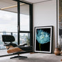 Aqua Tulips I Wall Art