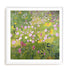 Wasatch Wildflowers Wall Art #oran_white-white-border
