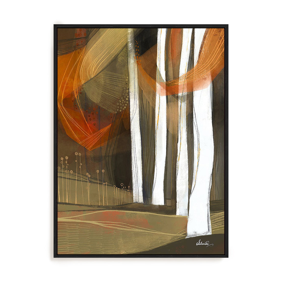 Ethereal Fall Forest