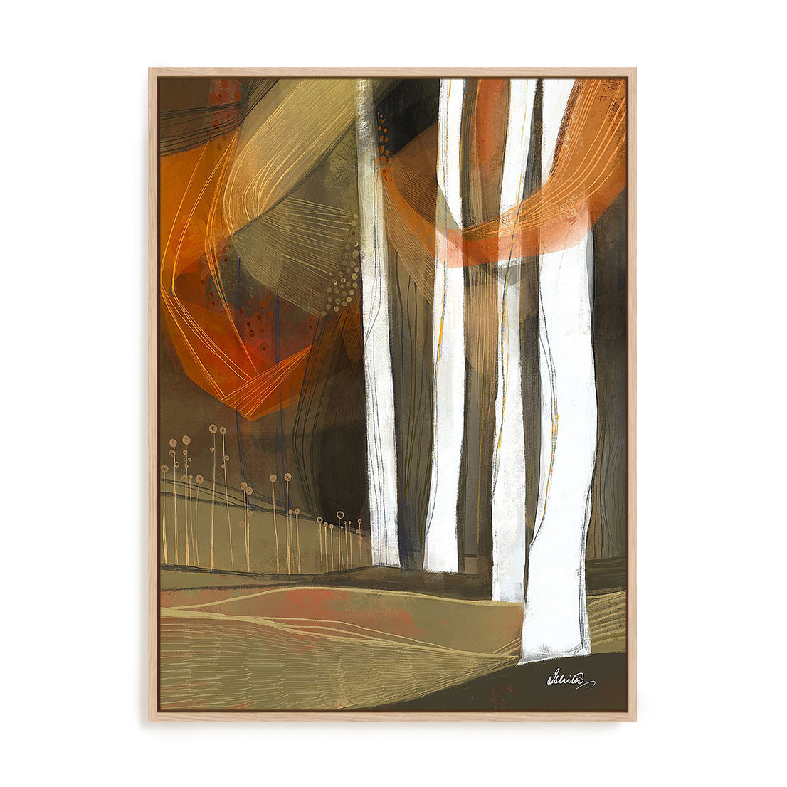 Ethereal Fall Forest