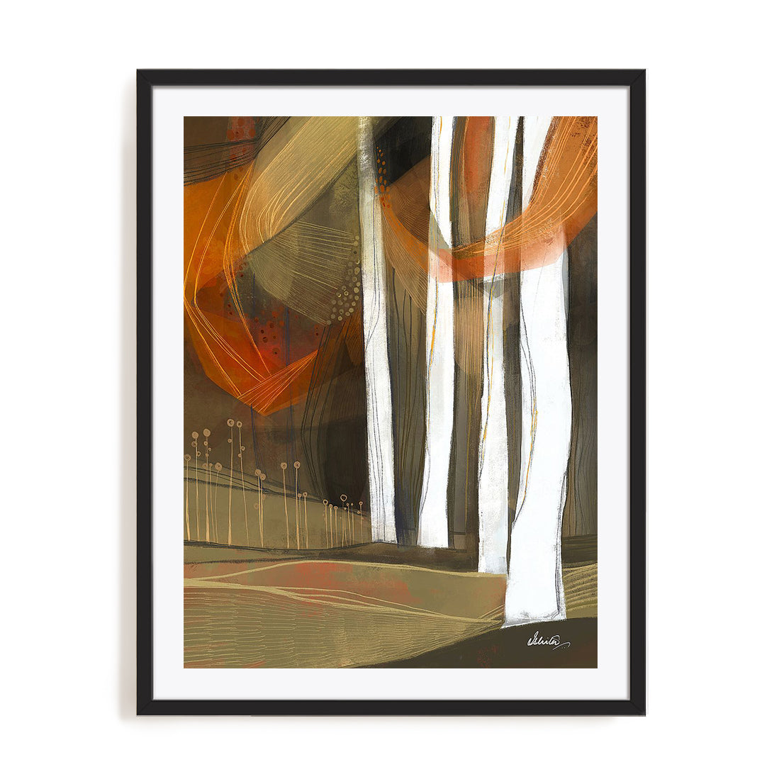 Ethereal Fall Forest