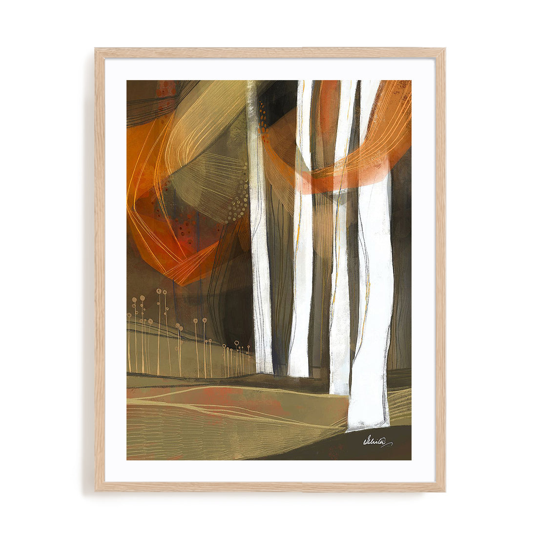 Ethereal Fall Forest