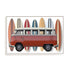 Surfer Van Wall Art