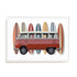 Surfer Van Wall Art