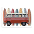 Surfer Van Wall Art