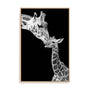First Love - Giraffe Wall Art