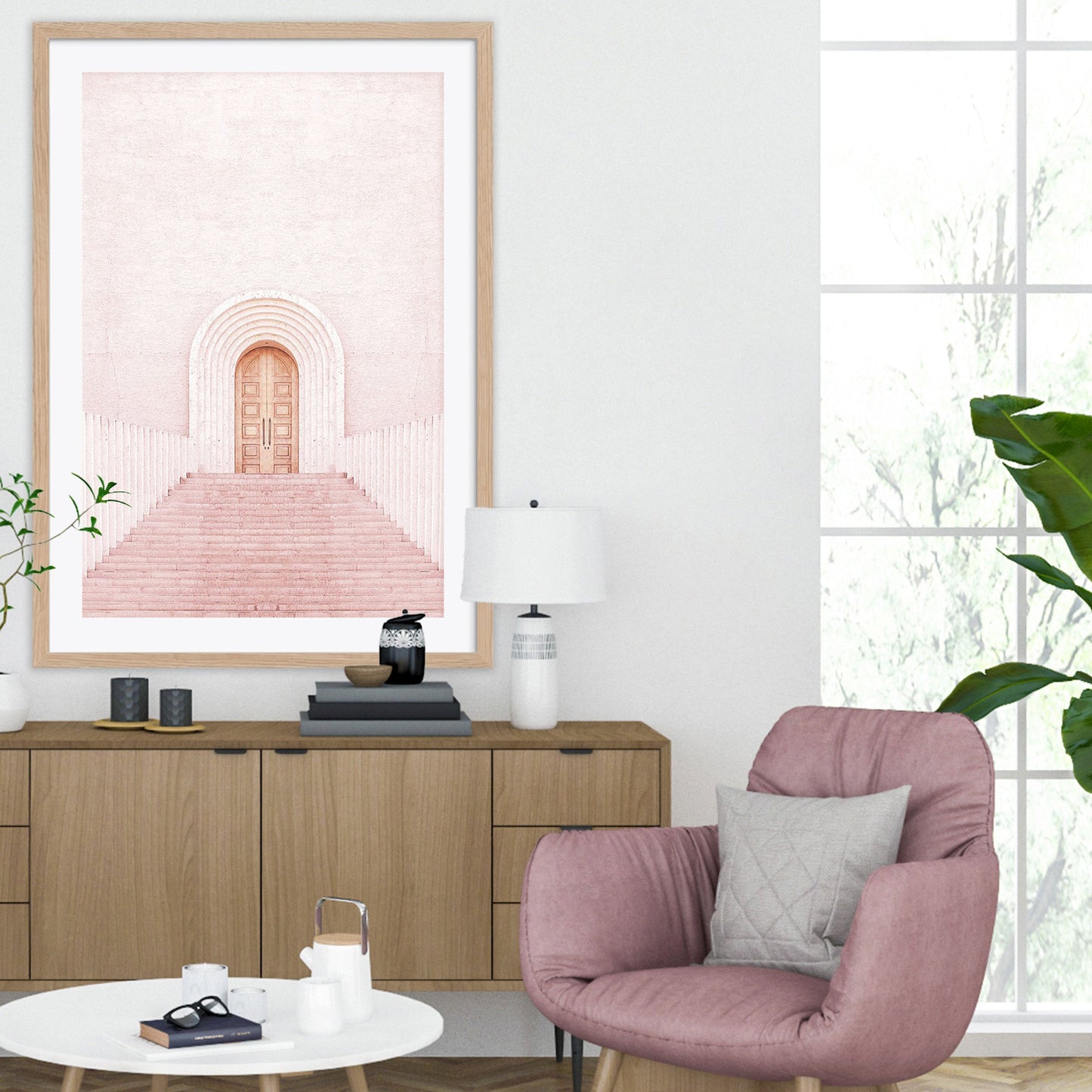 Pink Stairs