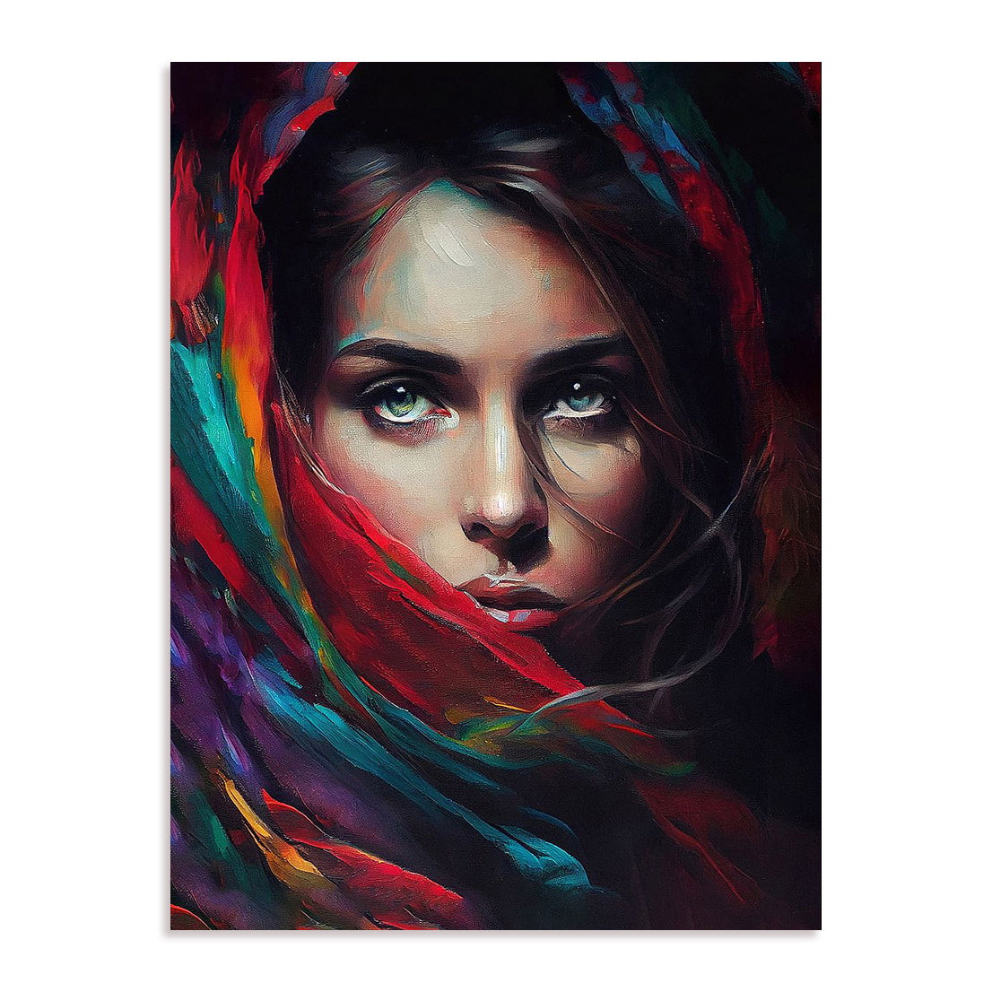 Colorful Head Scarf