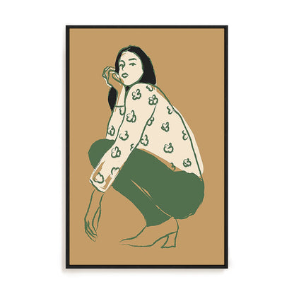 Women Sitting Back