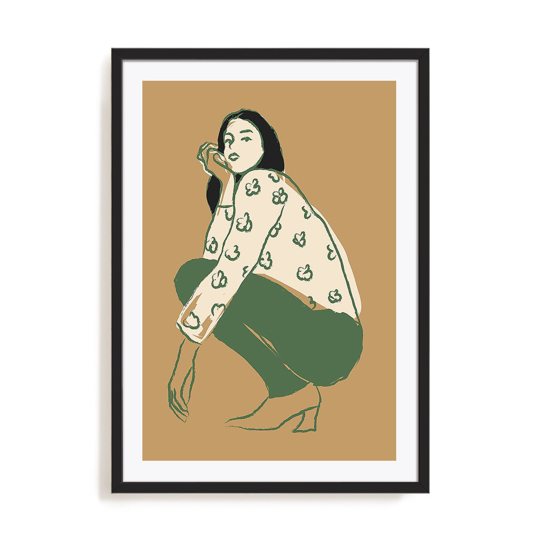 Women Sitting Back