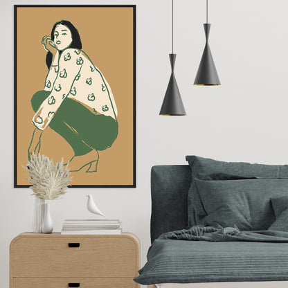 Women Sitting Back