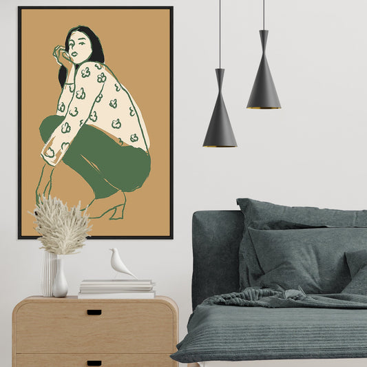 Women Sitting Back