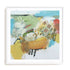 Light as a Cloud Wall Art #oran_white-white-border
