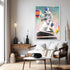 Cleo De Merode Baloons Large Fashion Wall Art