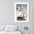 Cleo De Merode Baloons Large Fashion Wall Art