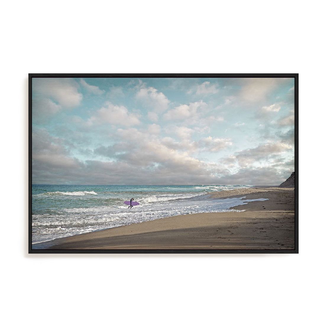 Surfer Meets Sky Wall Art