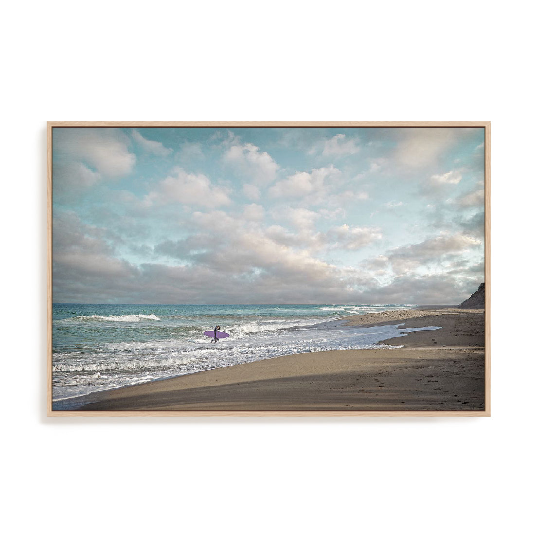 Surfer Meets Sky Wall Art