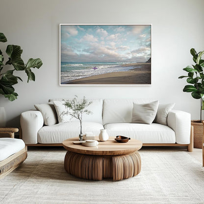 Surfer Meets Sky Wall Art