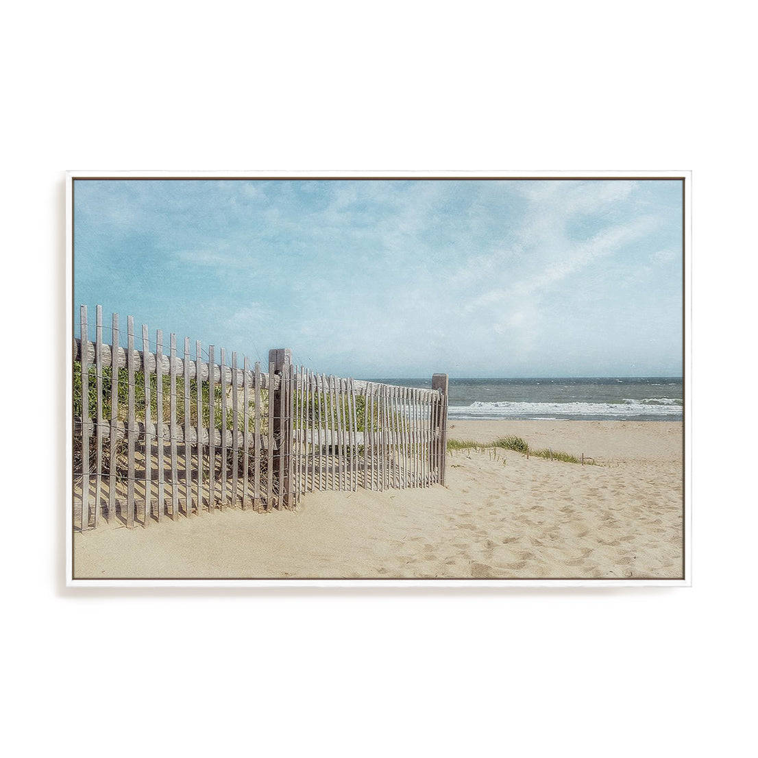 Aqua and Beige Beach
