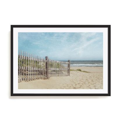 Aqua and Beige Beach