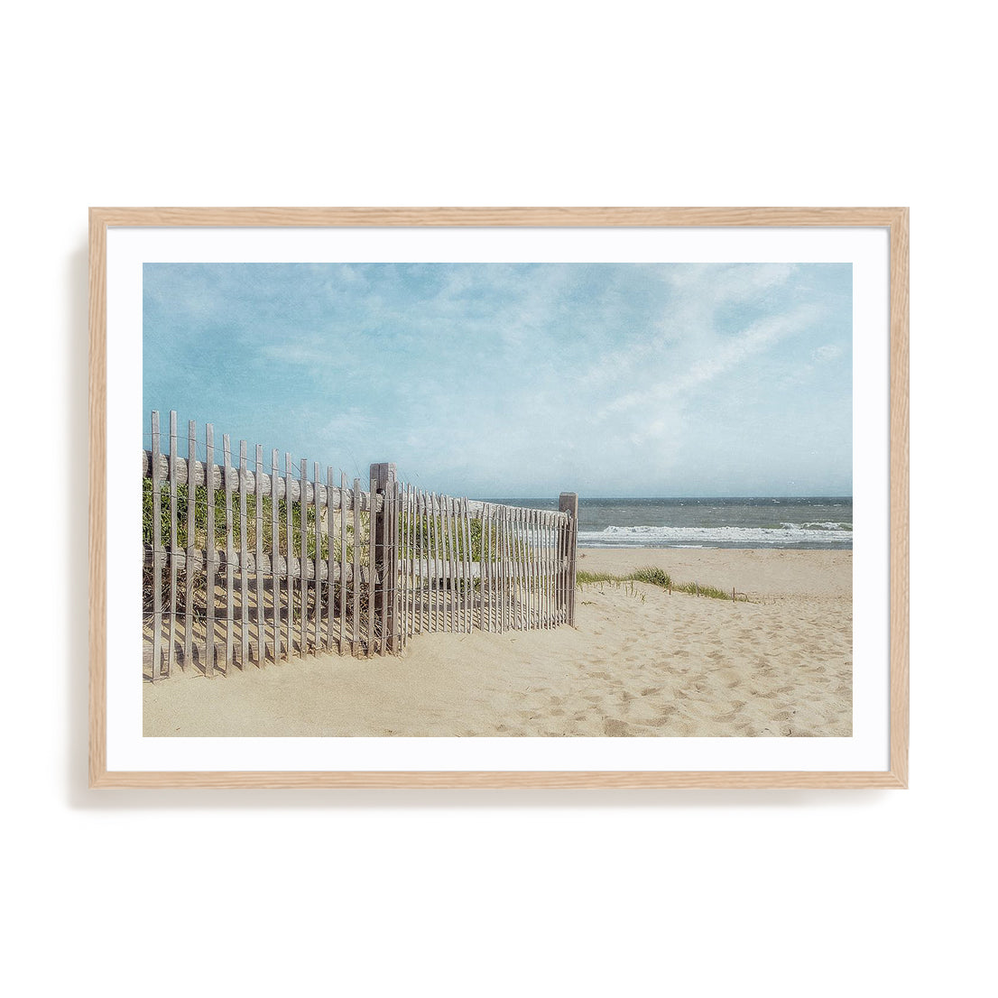 Aqua and Beige Beach