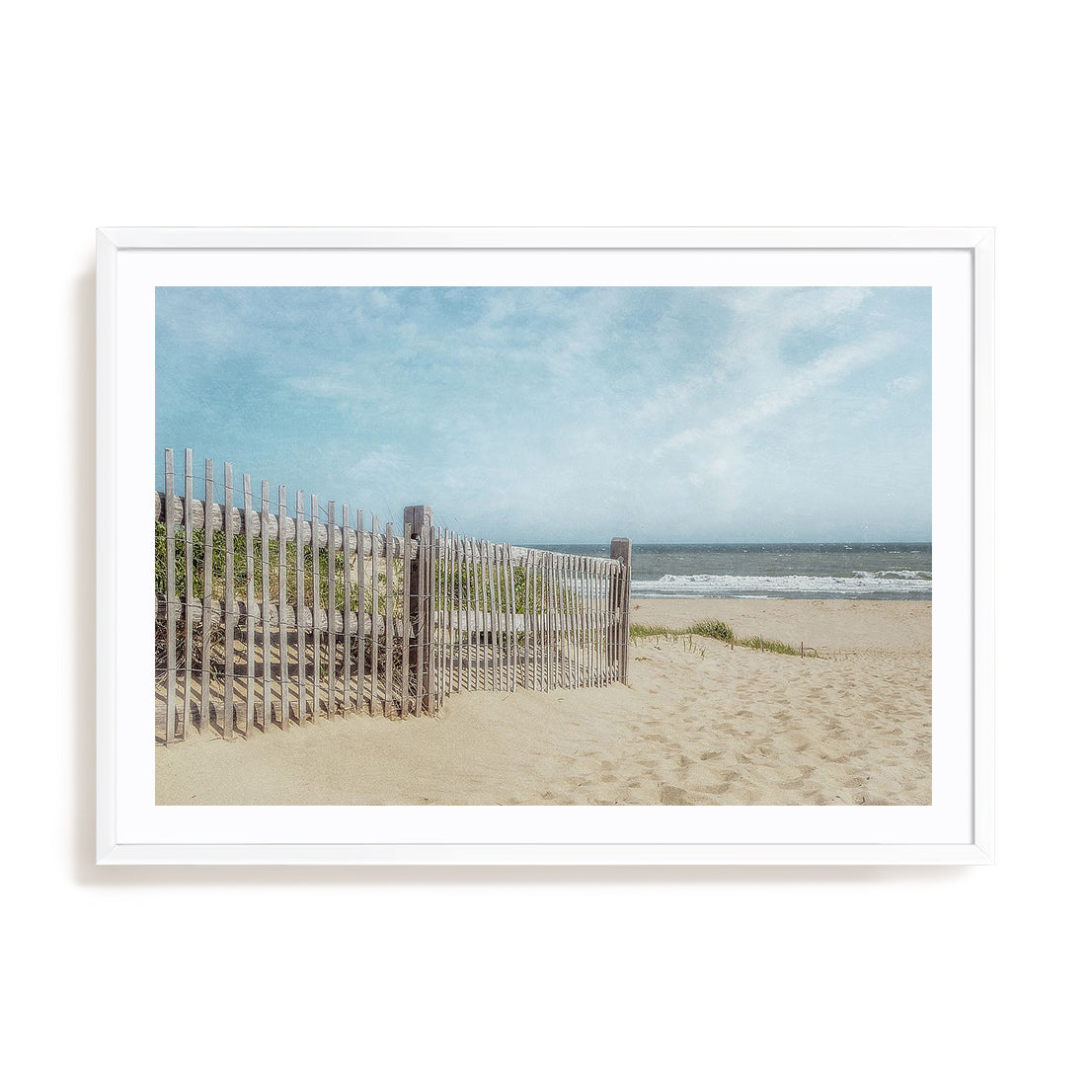 Aqua and Beige Beach