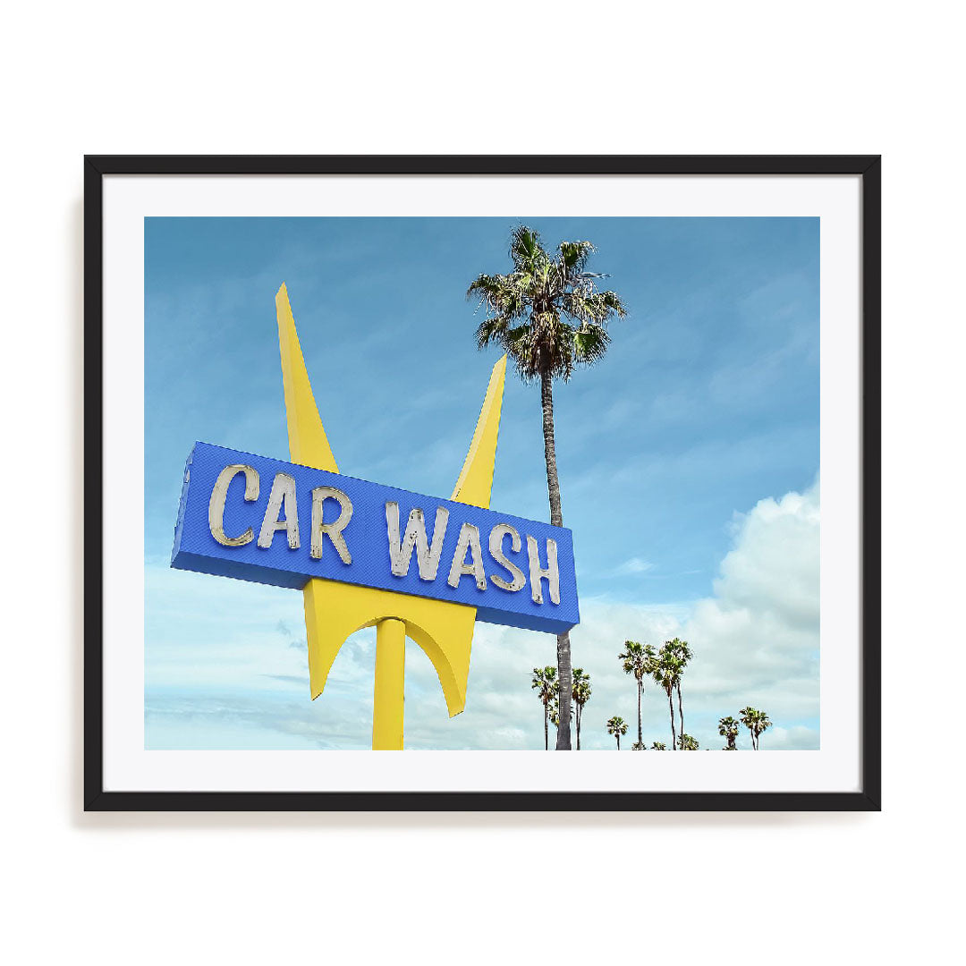 5 Points Car wash Wall Art