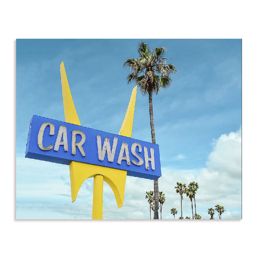 5 Points Car wash Wall Art
