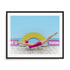 Diving Lady Wall Art