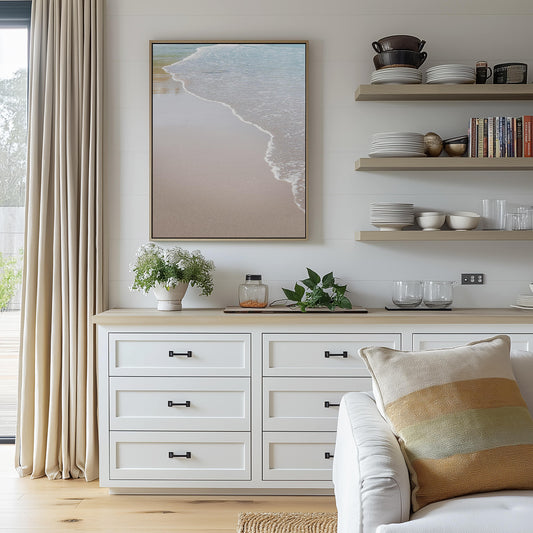 White Oceans 51 Wall Art