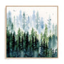 Evening Treeline Sq Wall Art