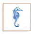 Seahorse Wall Art #oran_natural-white-border