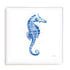 Seahorse Wall Art #oran_white-white-border