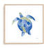 Sea Turtle Wall Art #oran_natural-white-border