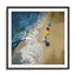 Hi Summer! Wall Art #oran_black-white-border