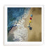 Hi Summer! Wall Art #oran_white-white-border