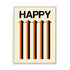 Happy Cream Wall Art