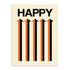 Happy Cream Wall Art