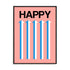 Happy Pink Wall Art