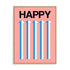 Happy Pink Wall Art