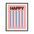 Happy Pink Wall Art