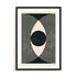 Black And White Geometric Shapes II Wall Art