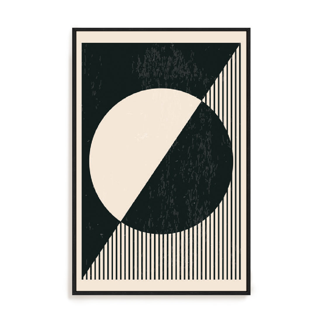 Black And White Planets Series #2 Wall Art