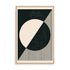 Black And White Planets Series #2 Wall Art