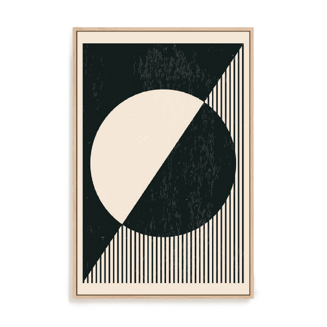 Black And White Planets Series #2 Wall Art