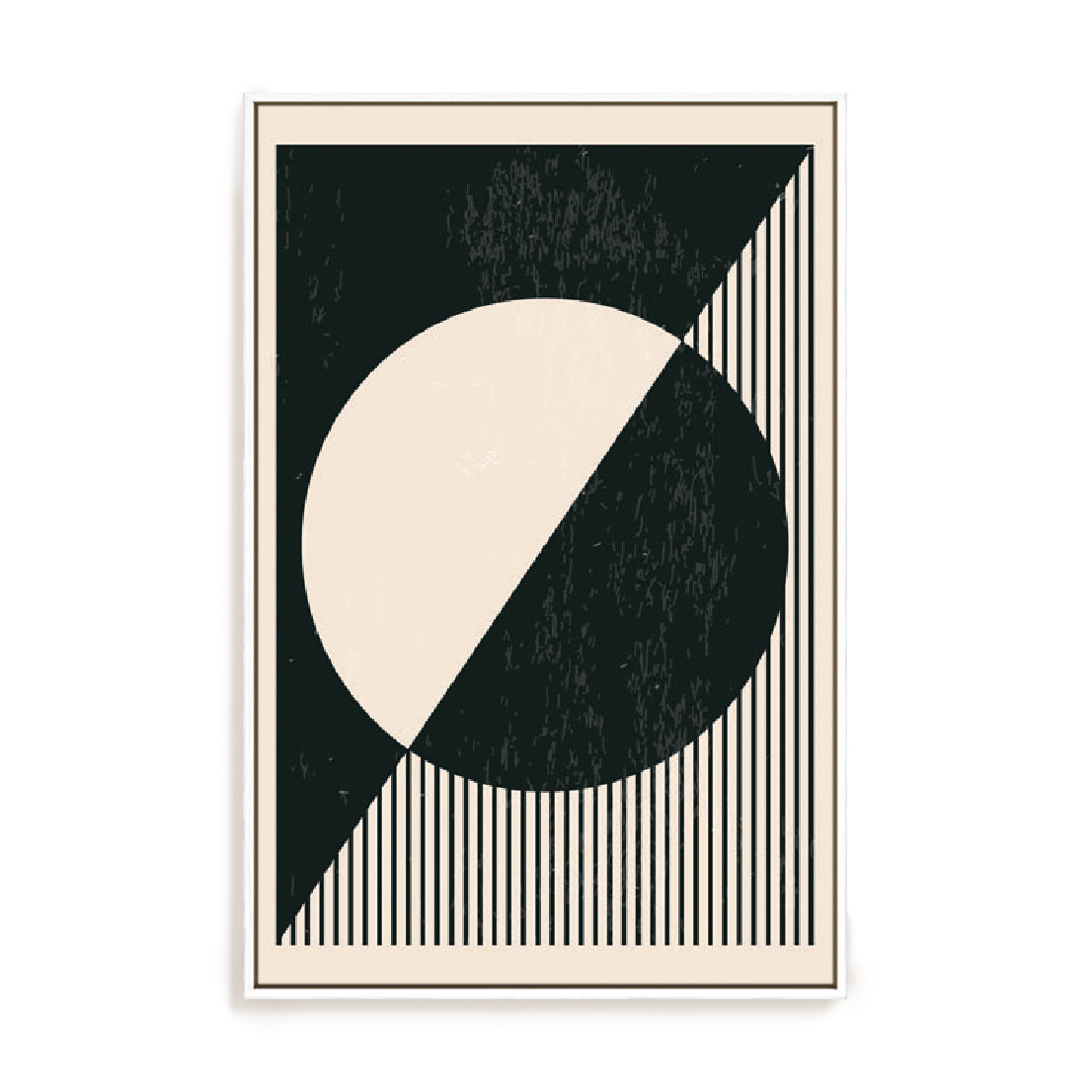 Black And White Planets Series #2 Wall Art